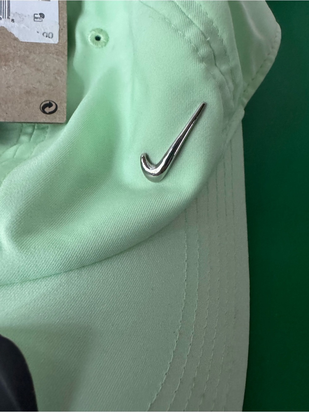 Nike Kids Mint Green Club Cap - Kids One Size - Picture 4 of 5